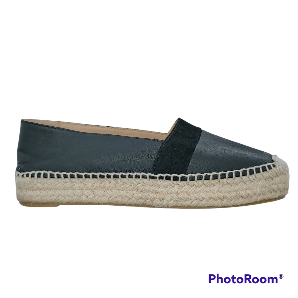 Castaner Espadrille Leather Flat Shoes Sz 39